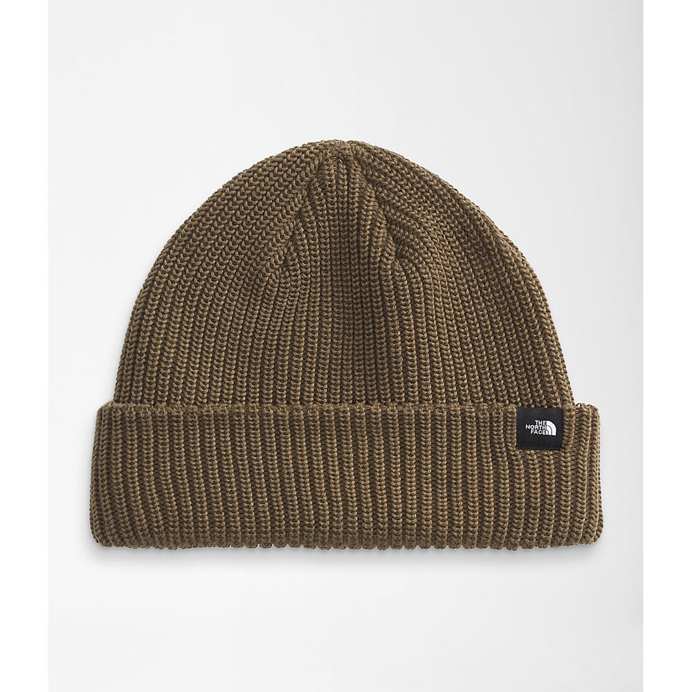 The North Face Beanies Mens Australia - The North Face Short Fisherman Olive Green (BSA-134952)